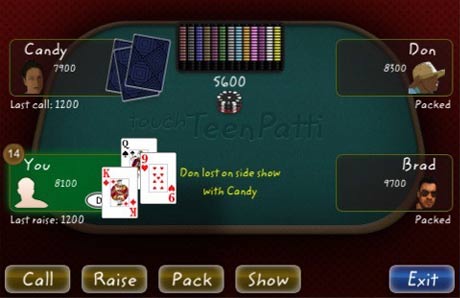 Touch Teen Patti