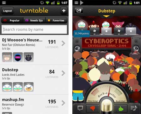 turntable.fm For Android