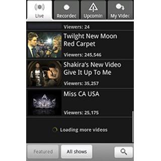 Ustream Viewer Beta App