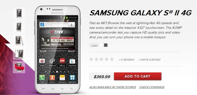 Samsung Galaxy S II 4G