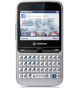 Vodafone Blue Facebook phone
