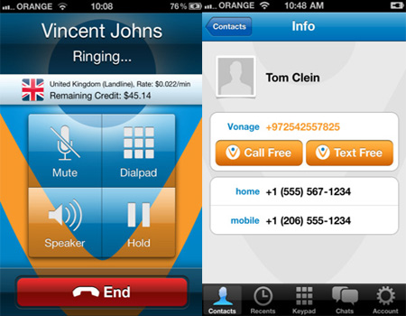 Vonage Mobile App 01