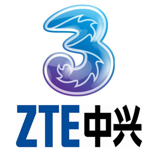 ZTE Three Logo